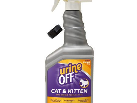 $4 OFF: Urine Off Cat & Kitten Stain & Odor Remover Hard Surface Spray 500ml Hot on Sale