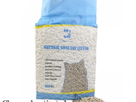 2 FOR $13: Clean Cat Charcoal Soya Cat Litter 6L Fashion