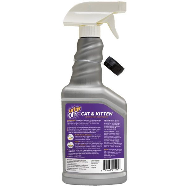 $4 OFF: Urine Off Cat & Kitten Stain & Odor Remover Hard Surface Spray 500ml Hot on Sale