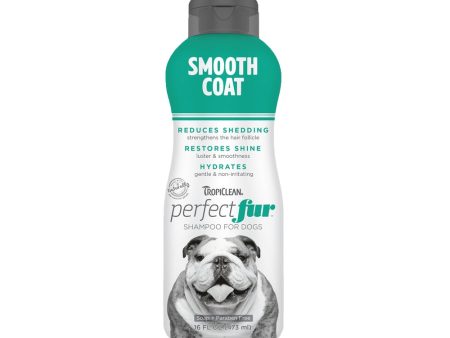 15% OFF: Tropiclean Perfect Fur Smooth Coat Dog Shampoo 16oz Discount