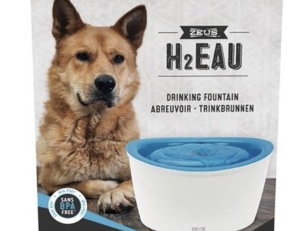 Zeus H2EAU Cat & Dog Drinking Fountain 6L Online now