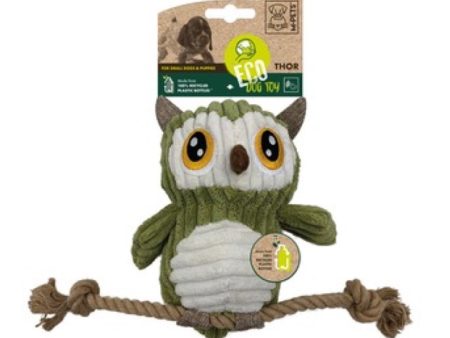 15% OFF: M-Pets Thor Eco Dog Toy (Owl) on Sale