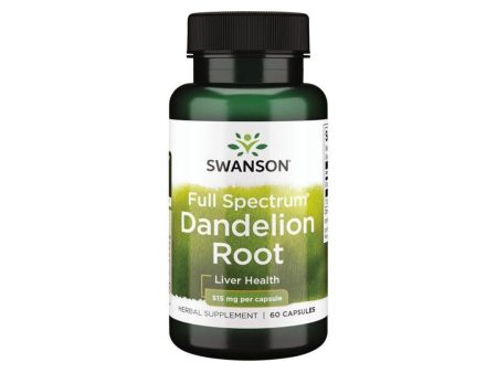 Dandelion Root - 515 mg 60 capsules on Sale