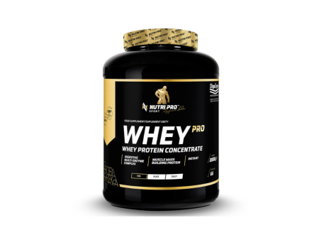 Whey PRO - Whey Protein Concentrate 2000g - Cookie with Cream Flavour Fashion