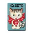 Hey Bestie Postcard Online Hot Sale