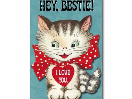 Hey Bestie Postcard Online Hot Sale