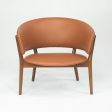 1950s ND83 Lounge Chair by Nanna and Jørgen Ditzel for Knud Willadsen in Oak with Cognac Leather Discount