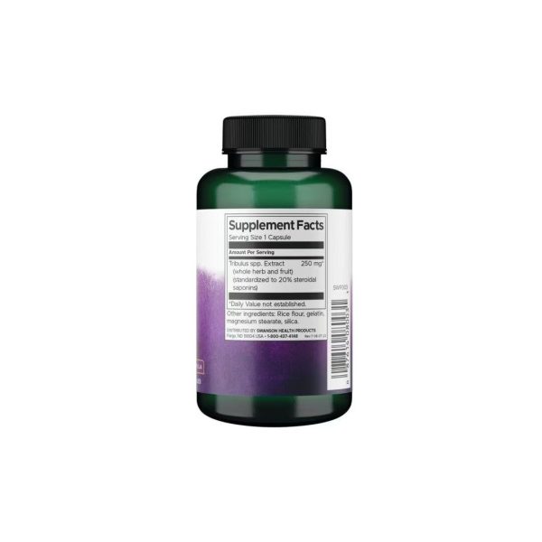 Tribulus Terrestris Extract 250 mg 120 Capsules Discount