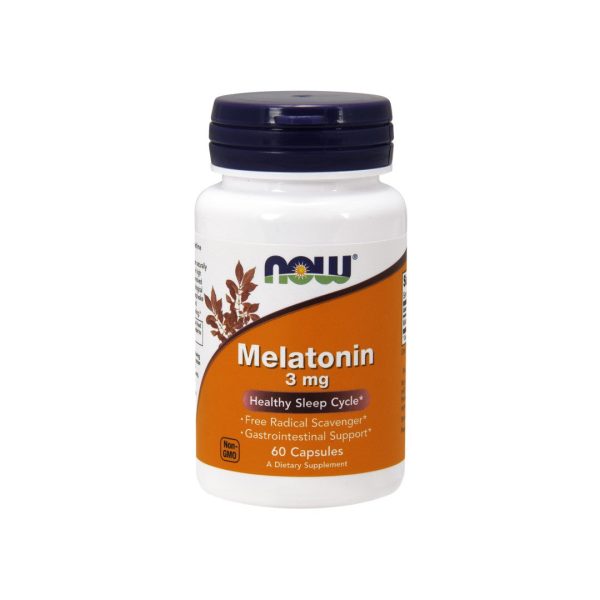 Melatonin 3 mg 60 vege capsules Hot on Sale