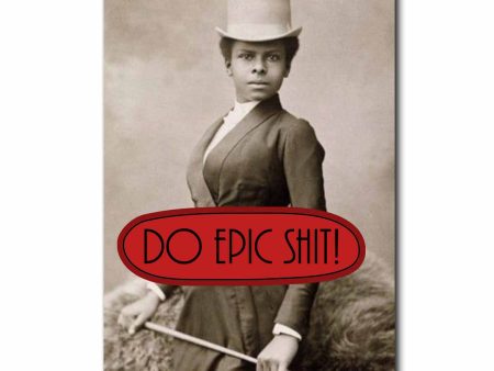 Do Epic Shit Postcard Online