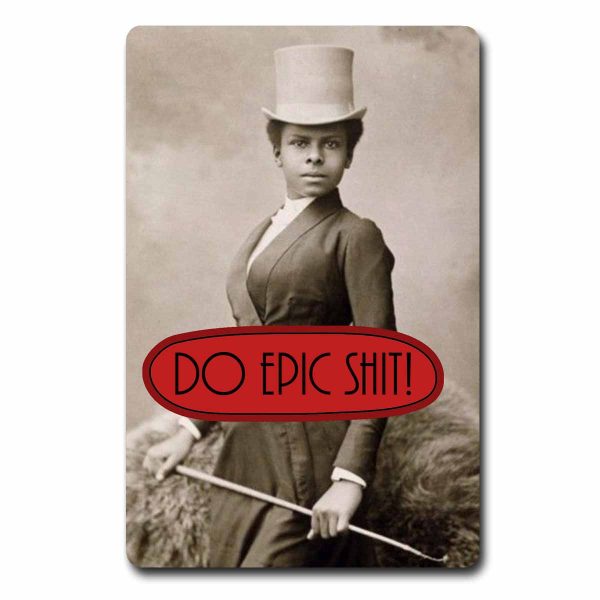 Do Epic Shit Postcard Online