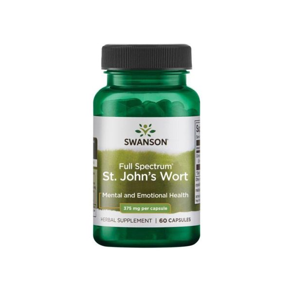 St. Johns Wort - 375 mg 60 caps Hot on Sale