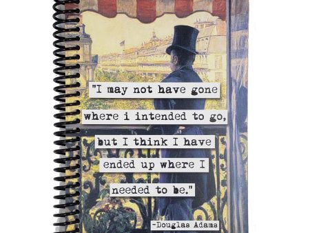 Douglas Adams Meant To Be 5x7 Notebook Online Hot Sale