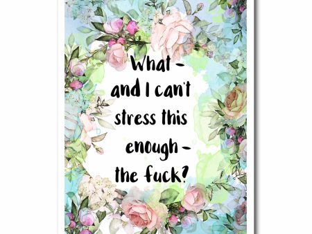 Can t Stress This Enough Blank Greeting Card Supply