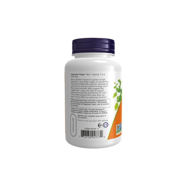 Maca 750 mg Raw (6:1 Concentrate) 90 Veg Capsules on Sale