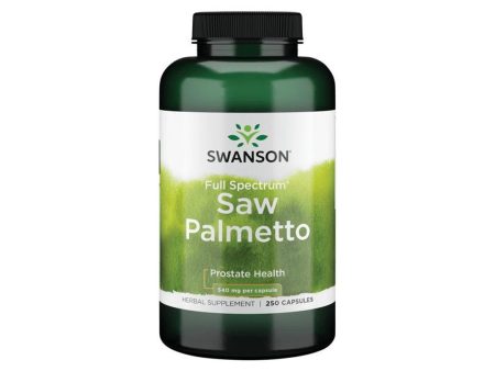 Saw Palmetto - 540 mg 250 capsules Online Hot Sale