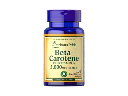 Beta-carotene 3000 mcg 100 softgel Discount