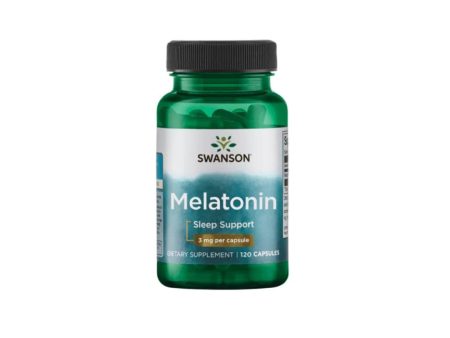 Melatonin - 3 mg 120 capsules Hot on Sale