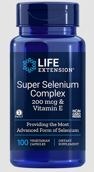 Super Selenium Complex & Vitamin E 200 mcg 100 vege capsules For Cheap