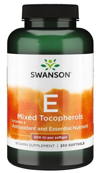 Vitamin E - 400 IU 250 softgel Mixed Tocopherols Online Sale