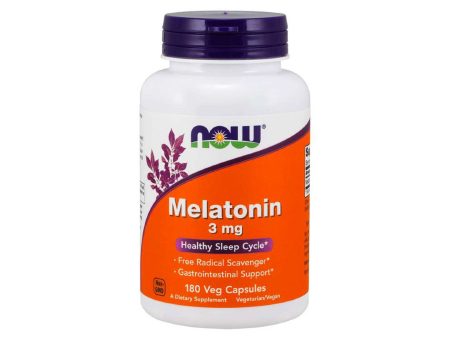 Melatonin 3 mg 180 vege capsules Fashion