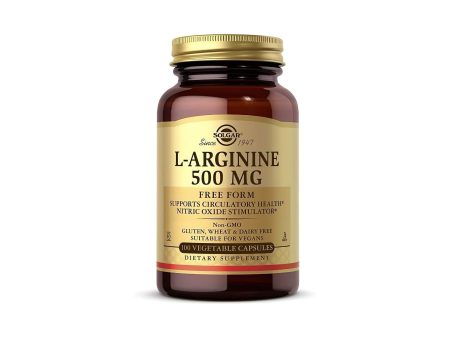 L-Arginine 500 mg 100 vcaps Online now