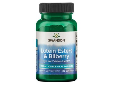 Lutein Esters 6 mg & Bilberry 20 mg 120 Softgels Sale