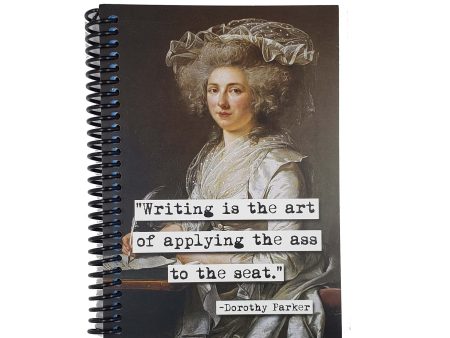 Dorothy Parker Writing Quote 5x7 Notebook For Sale