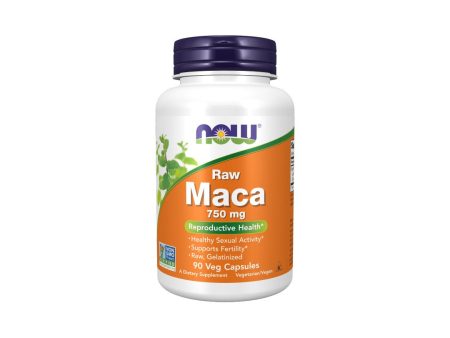 Maca 750 mg Raw (6:1 Concentrate) 90 Veg Capsules on Sale