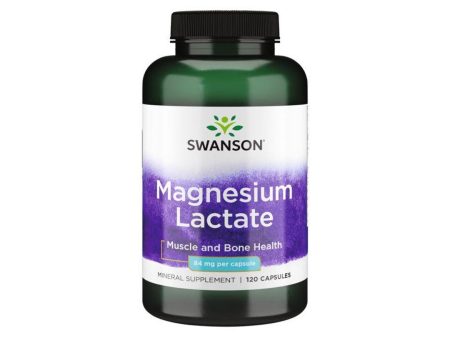 Magnesium Lactate - 84 mg 120 capsules For Discount