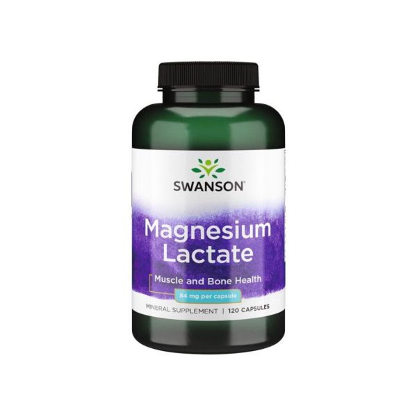 Magnesium Lactate - 84 mg 120 capsules For Discount