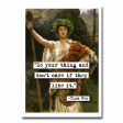 Tina Fey Do Your Thing Quote Blank Greeting Card Hot on Sale