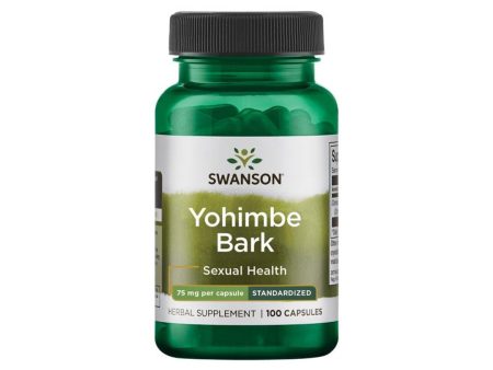 Yohimbe Bark - 75 mg 100 capsules Discount