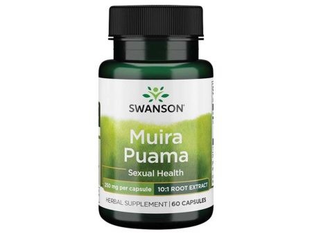 Muira Puama - 10:1 250 mg 60 capsules Fashion