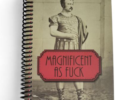 Magnificent As Fuck 5x7 NSFW Notebook For Discount