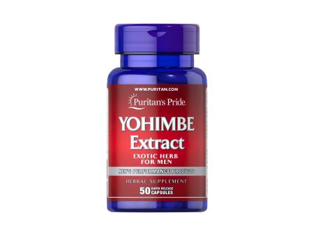 Yohimbe extract 250 mg 50 caps Online now