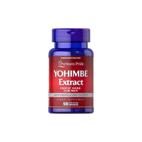 Yohimbe extract 250 mg 50 caps Online now