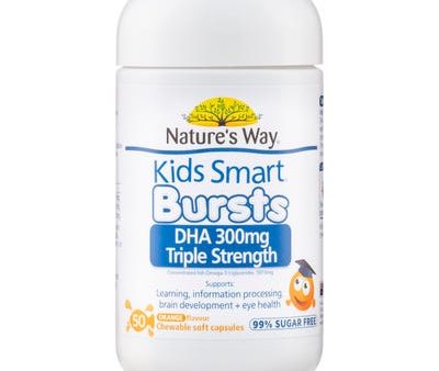 Nature s Way Kids Smart DHA 300mg Triple Strength 50 s Online