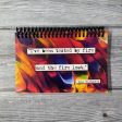 Ann Richards the Fire Lost  Quote Blank 4x6 Notepad on Sale