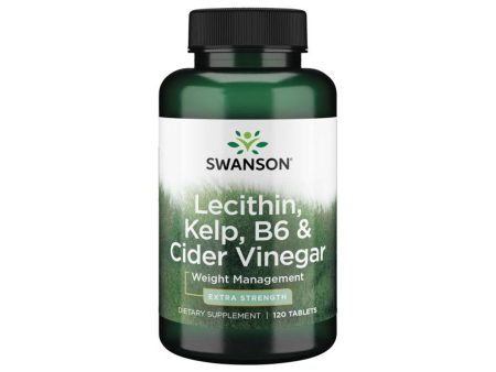 Lecithin, Kelp, B6, & Cider Vinegar - 120 tabs Hot on Sale