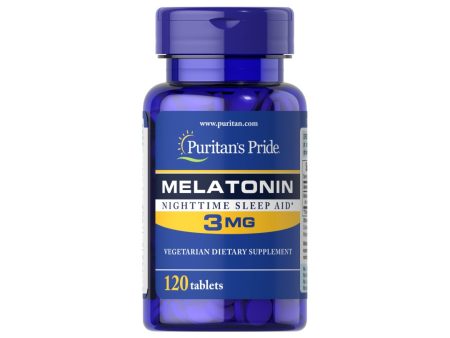 Melatonin 3 mg 120 Tablets Online Hot Sale