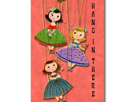 Hang In There Postcard Online now