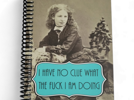 No Clue What the Fuck I am Doing 5x7 NSFW Notebook Supply