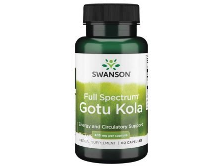 Gotu kola - 435 mg 60 capsules For Sale