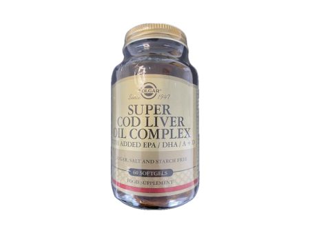 Super Cod Liver Oil Complex 60 Softgels Cheap