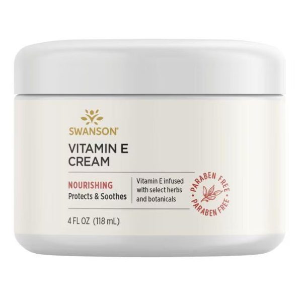 Vitamin E Cream 4 fl oz (118 ml) Discount