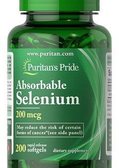 Selenium 200 mcg 200 softgel Online now