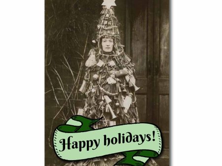 Happy Holidays Postcard Online Hot Sale