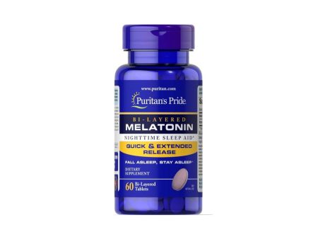 Melatonin 5 mg 60 Bi-Layered Tablets Cheap