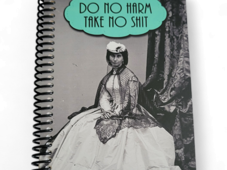 Do No Harm Take No Shit 5x7 NSFW Notebook Cheap